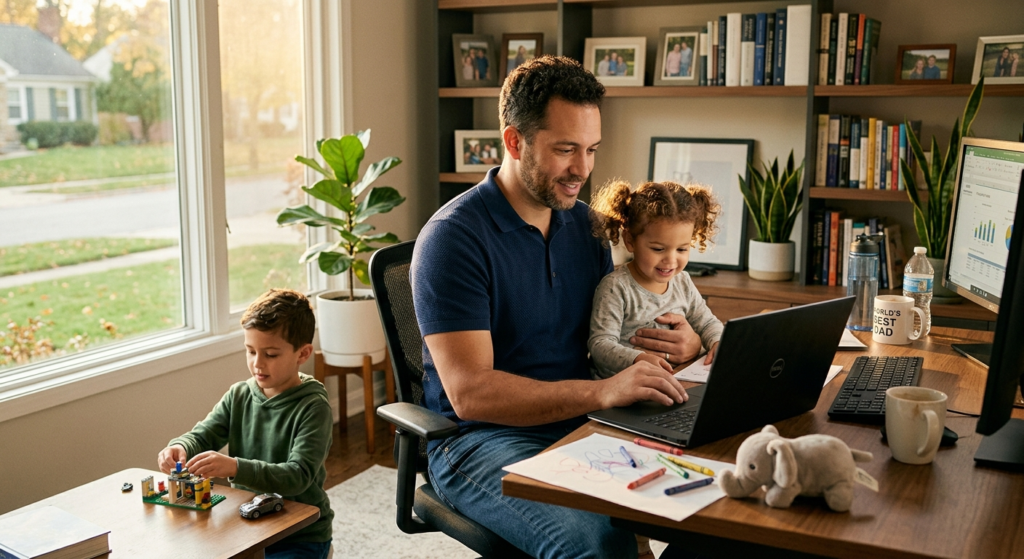 Work-life balance for fædre - Karriere uden at gå glip af barndomstid