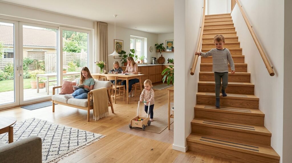 Professional stock photograph, 16:9 ratio, photorealistic. W